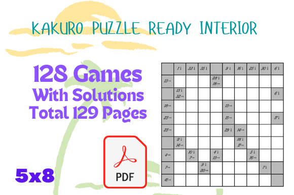 Download Kakuro Game Book High Demand Low Content - Premium Resources