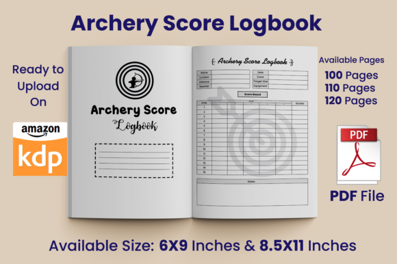 Download Archery Score Logbook KDP Interior - Kdp Collection