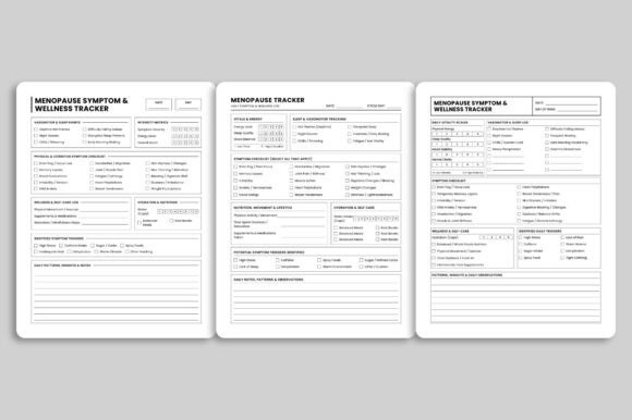 Download Menopause Log Book KDP Interior Layout - Kdp Collection