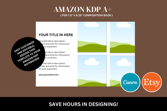 Download Amazon KDP a+ Canva Mockup - Kdp Collection
