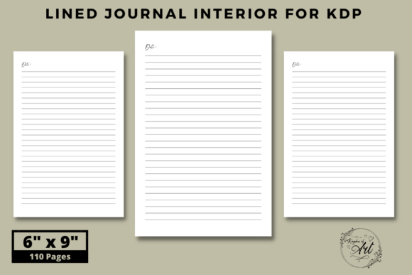 Download Lined Journal Interior for KDP - Kdp Collection