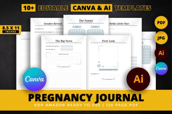 Download Pregnancy Journal - KDP Interior - Kdp Collection
