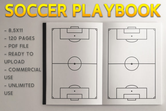 Download Soccer Playbook | KDP Template - Kdp Collection