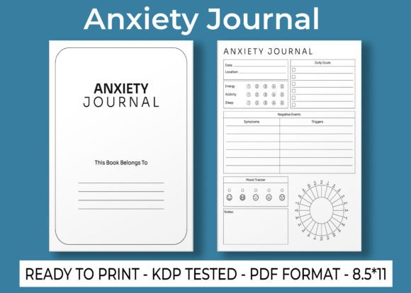 Download Anxiety Journal KDP Interior - Kdp Collection