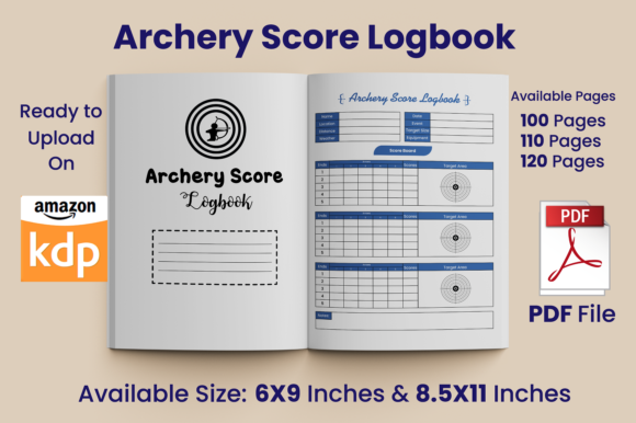 Download Archery Score Logbook KDP Interior - Kdp Collection