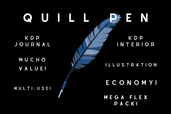 Download Quill Pen KDP Journal Pack - Kdp Collection