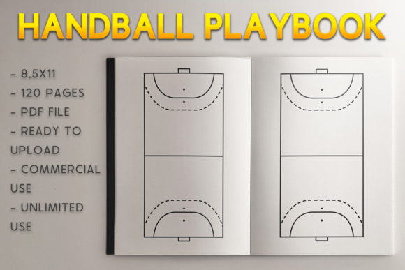 Download Hand Ball Playbook | KDP Template - Kdp Collection