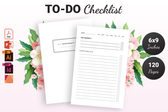 Download To Do Checklist - KDP Interior - Kdp Collection