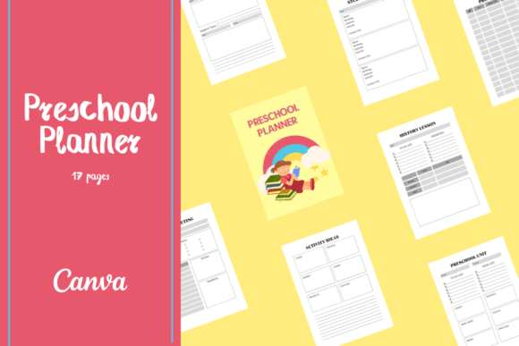 Download Preschool Planner | Homeschool Canva - Homeschool Collection