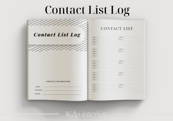 Download Contact List Journal - KDP Interior - Kdp Collection