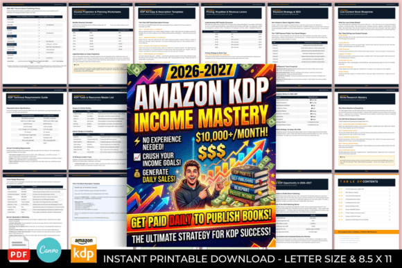 Download 2026-2027 Amazon KDP Income Mastery - Kdp Collection